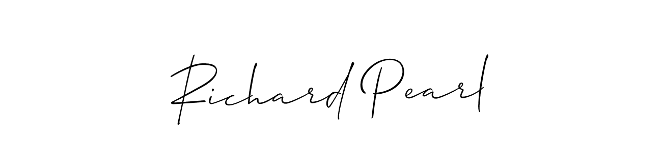 Best and Professional Signature Style for Richard Pearl. Allison_Script Best Signature Style Collection. Richard Pearl signature style 2 images and pictures png