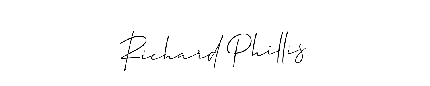 Make a beautiful signature design for name Richard Phillis. Use this online signature maker to create a handwritten signature for free. Richard Phillis signature style 2 images and pictures png