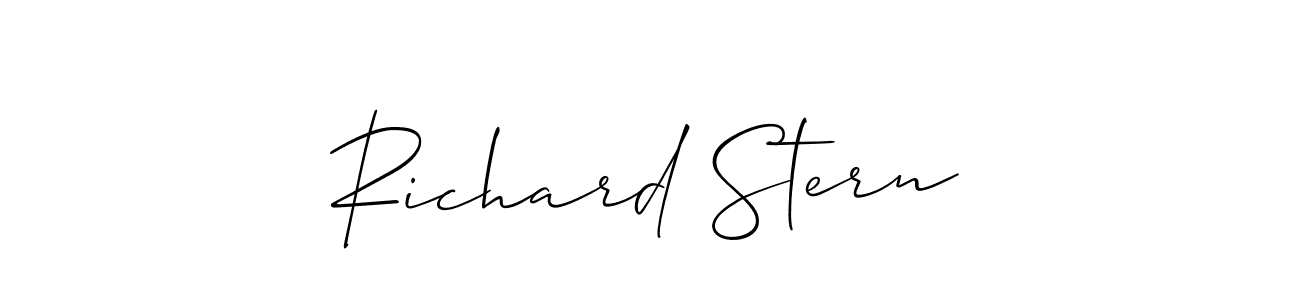 Make a short Richard Stern signature style. Manage your documents anywhere anytime using Allison_Script. Create and add eSignatures, submit forms, share and send files easily. Richard Stern signature style 2 images and pictures png