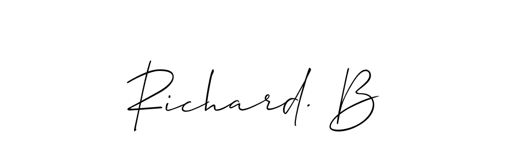 Here are the top 10 professional signature styles for the name Richard. B. These are the best autograph styles you can use for your name. Richard. B signature style 2 images and pictures png