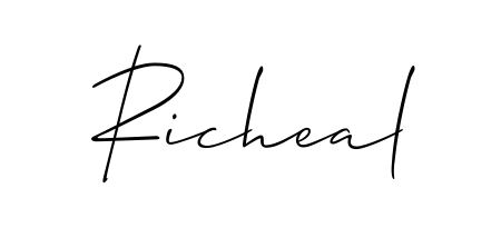Here are the top professional signature styles for the name Richeal. These are the best autograph styles you can use for your name. Richeal signature style 2 images and pictures png