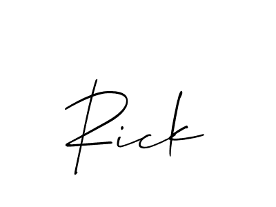 You can use this online signature creator to create a handwritten signature for the name Rick. This is the best online autograph maker. Rick signature style 2 images and pictures png