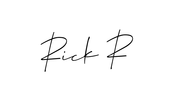 See photos of Rick R official signature by Spectra . Check more albums & portfolios. Read reviews & check more about Allison_Script font. Rick R signature style 2 images and pictures png