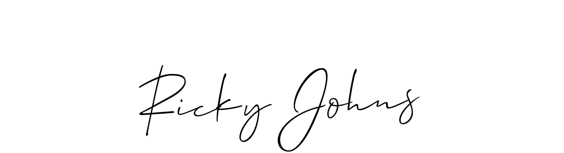 Check out images of Autograph of Ricky Johns name. Actor Ricky Johns Signature Style. Allison_Script is a professional sign style online. Ricky Johns signature style 2 images and pictures png