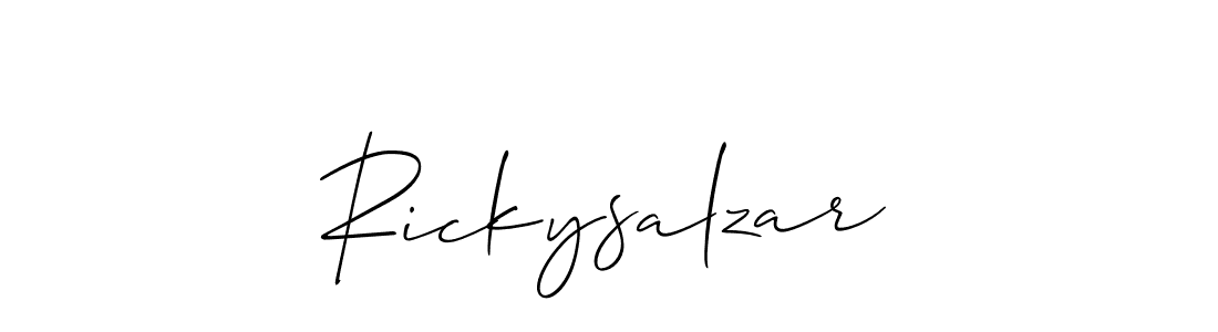 Here are the top 10 professional signature styles for the name Rickysalzar. These are the best autograph styles you can use for your name. Rickysalzar signature style 2 images and pictures png