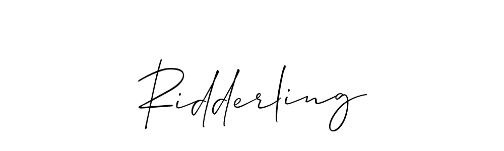 How to Draw Ridderling signature style? Allison_Script is a latest design signature styles for name Ridderling. Ridderling signature style 2 images and pictures png