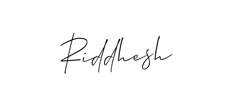 How to Draw Riddhesh signature style? Allison_Script is a latest design signature styles for name Riddhesh. Riddhesh signature style 2 images and pictures png