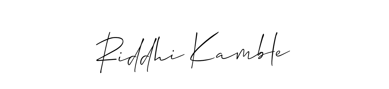 This is the best signature style for the Riddhi Kamble name. Also you like these signature font (Allison_Script). Mix name signature. Riddhi Kamble signature style 2 images and pictures png