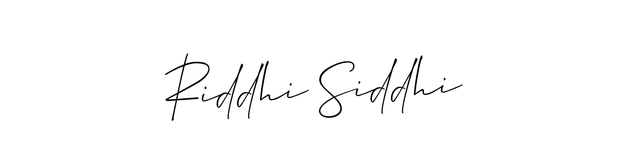 Make a beautiful signature design for name Riddhi Siddhi. Use this online signature maker to create a handwritten signature for free. Riddhi Siddhi signature style 2 images and pictures png