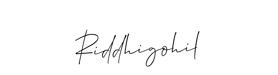 This is the best signature style for the Riddhigohil name. Also you like these signature font (Allison_Script). Mix name signature. Riddhigohil signature style 2 images and pictures png