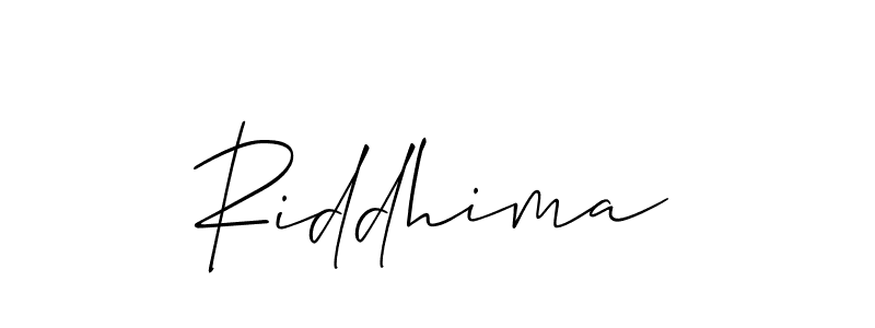 Riddhima stylish signature style. Best Handwritten Sign (Allison_Script) for my name. Handwritten Signature Collection Ideas for my name Riddhima. Riddhima signature style 2 images and pictures png
