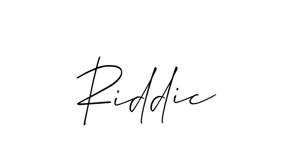 This is the best signature style for the Riddic name. Also you like these signature font (Allison_Script). Mix name signature. Riddic signature style 2 images and pictures png