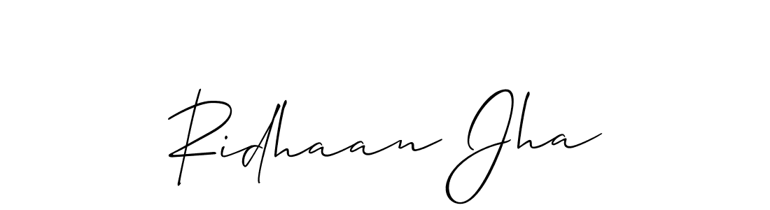 This is the best signature style for the Ridhaan Jha name. Also you like these signature font (Allison_Script). Mix name signature. Ridhaan Jha signature style 2 images and pictures png