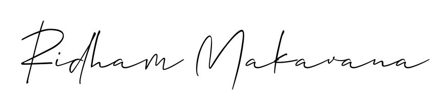 If you are searching for the best signature style for your name Ridham Makavana, here we have designed multiple signature styles using Allison_Script. Ridham Makavana signature style 2 images and pictures png