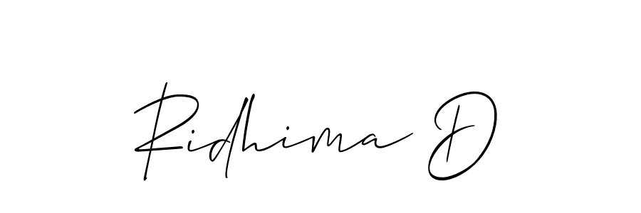 Here are the top 10 professional signature styles for the name Ridhima D. These are the best autograph styles you can use for your name. Ridhima D signature style 2 images and pictures png