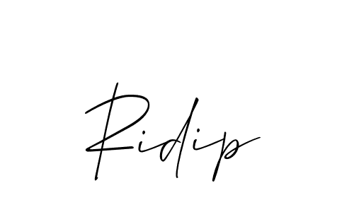 Make a beautiful signature design for name Ridip. Use this online signature maker to create a handwritten signature for free. Ridip signature style 2 images and pictures png
