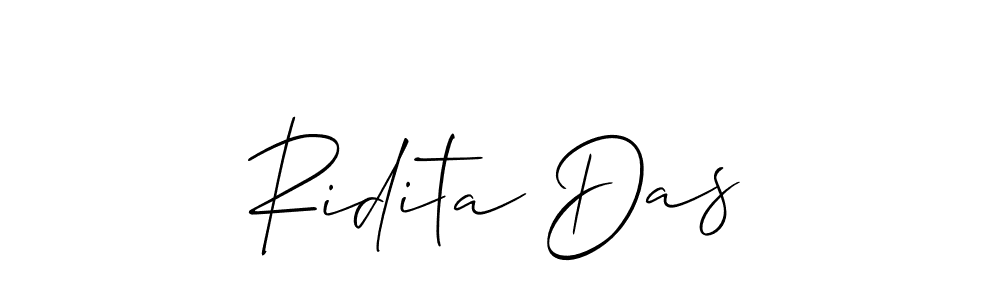 Best and Professional Signature Style for Ridita Das. Allison_Script Best Signature Style Collection. Ridita Das signature style 2 images and pictures png