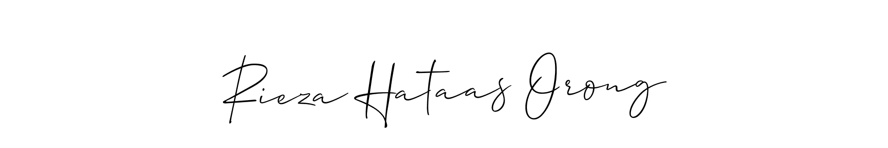 You can use this online signature creator to create a handwritten signature for the name Rieza Hataas Orong. This is the best online autograph maker. Rieza Hataas Orong signature style 2 images and pictures png