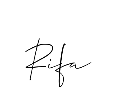 Check out images of Autograph of Rifa name. Actor Rifa Signature Style. Allison_Script is a professional sign style online. Rifa signature style 2 images and pictures png