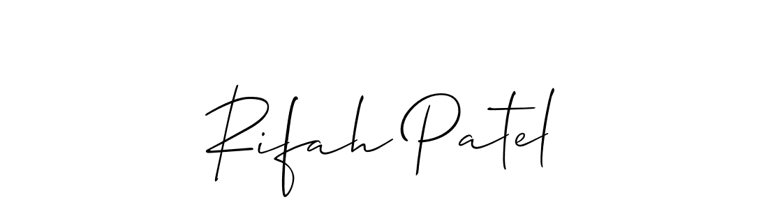 Here are the top 10 professional signature styles for the name Rifah Patel. These are the best autograph styles you can use for your name. Rifah Patel signature style 2 images and pictures png