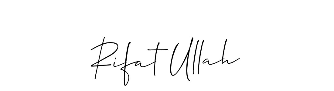 Check out images of Autograph of Rifat Ullah name. Actor Rifat Ullah Signature Style. Allison_Script is a professional sign style online. Rifat Ullah signature style 2 images and pictures png