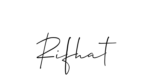 You can use this online signature creator to create a handwritten signature for the name Rifhat. This is the best online autograph maker. Rifhat signature style 2 images and pictures png