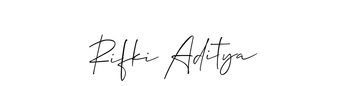 See photos of Rifki Aditya official signature by Spectra . Check more albums & portfolios. Read reviews & check more about Allison_Script font. Rifki Aditya signature style 2 images and pictures png