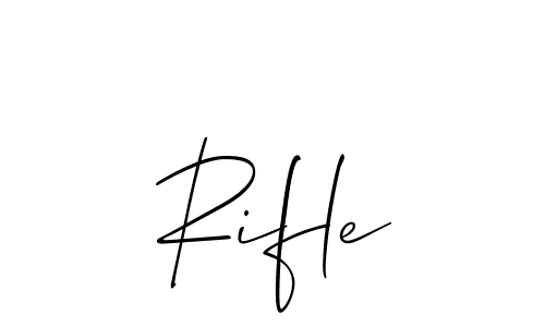This is the best signature style for the Rifle name. Also you like these signature font (Allison_Script). Mix name signature. Rifle signature style 2 images and pictures png
