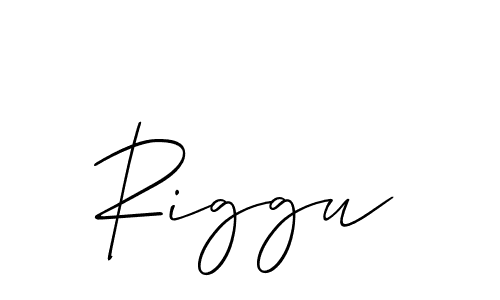 Best and Professional Signature Style for Riggu. Allison_Script Best Signature Style Collection. Riggu signature style 2 images and pictures png