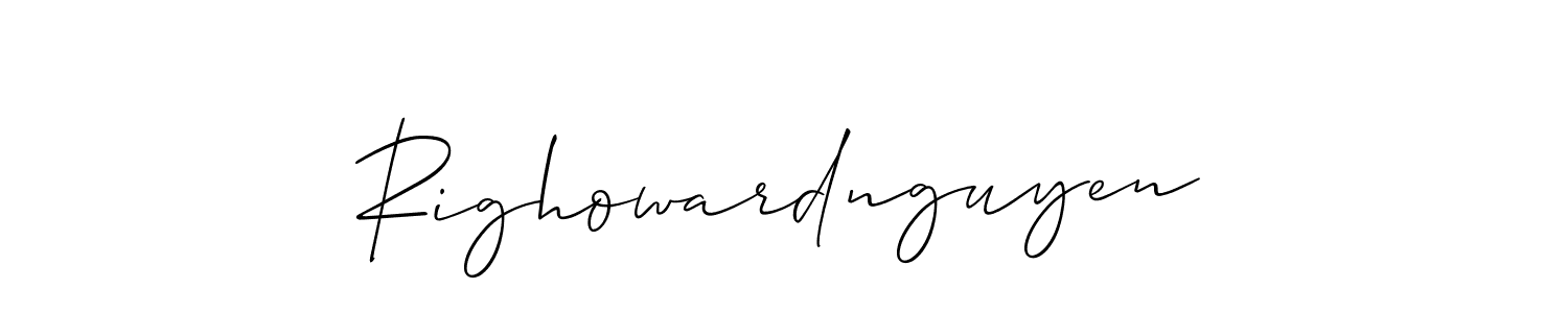 Check out images of Autograph of Righowardnguyen name. Actor Righowardnguyen Signature Style. Allison_Script is a professional sign style online. Righowardnguyen signature style 2 images and pictures png