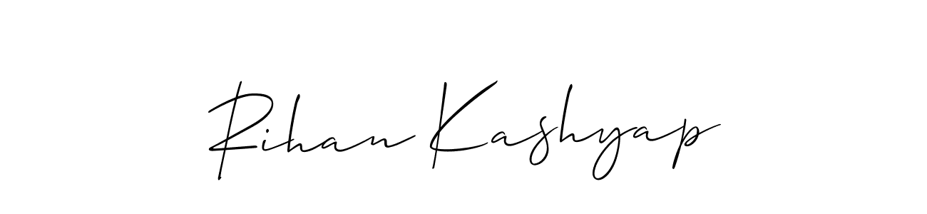 See photos of Rihan Kashyap official signature by Spectra . Check more albums & portfolios. Read reviews & check more about Allison_Script font. Rihan Kashyap signature style 2 images and pictures png
