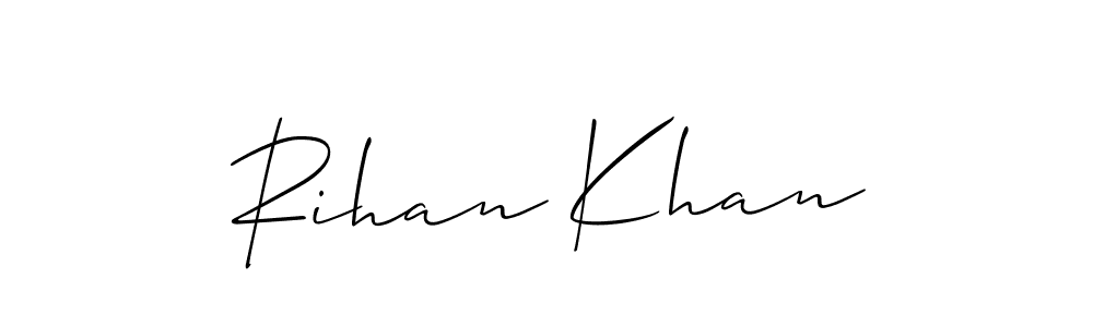 Here are the top 10 professional signature styles for the name Rihan Khan. These are the best autograph styles you can use for your name. Rihan Khan signature style 2 images and pictures png