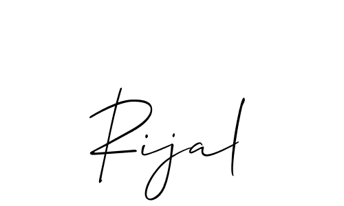 Make a short Rijal signature style. Manage your documents anywhere anytime using Allison_Script. Create and add eSignatures, submit forms, share and send files easily. Rijal signature style 2 images and pictures png