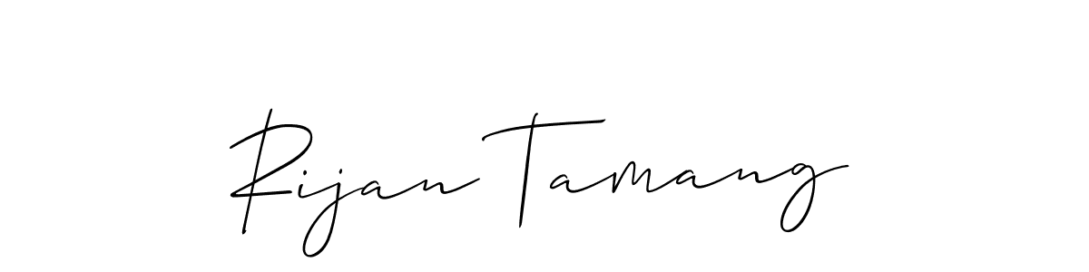 You can use this online signature creator to create a handwritten signature for the name Rijan Tamang. This is the best online autograph maker. Rijan Tamang signature style 2 images and pictures png