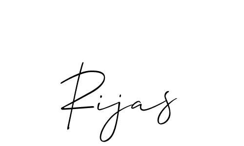 Best and Professional Signature Style for Rijas. Allison_Script Best Signature Style Collection. Rijas signature style 2 images and pictures png