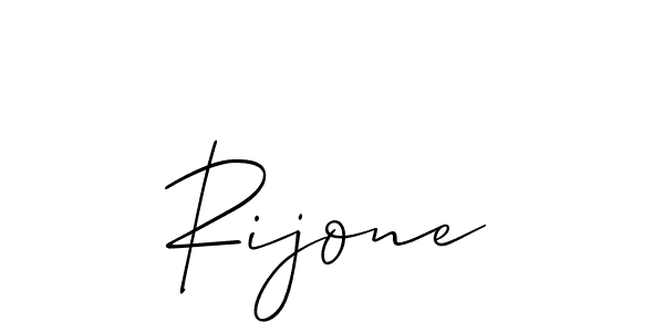 Check out images of Autograph of Rijone name. Actor Rijone Signature Style. Allison_Script is a professional sign style online. Rijone signature style 2 images and pictures png