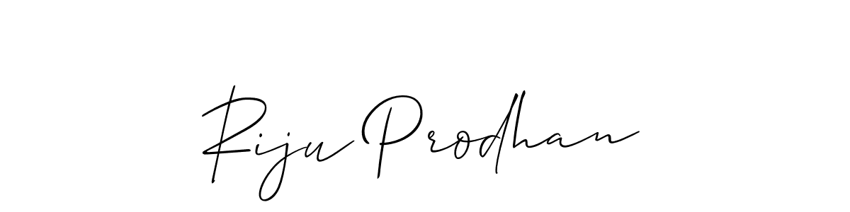 Once you've used our free online signature maker to create your best signature Allison_Script style, it's time to enjoy all of the benefits that Riju Prodhan name signing documents. Riju Prodhan signature style 2 images and pictures png