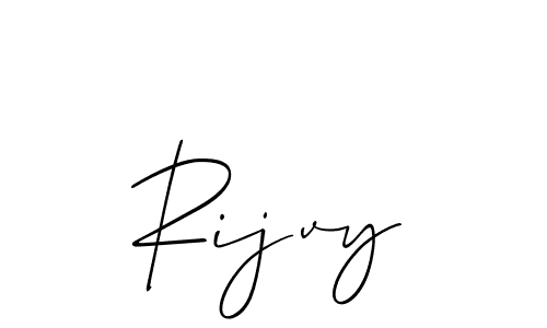 You should practise on your own different ways (Allison_Script) to write your name (Rijvy) in signature. don't let someone else do it for you. Rijvy signature style 2 images and pictures png