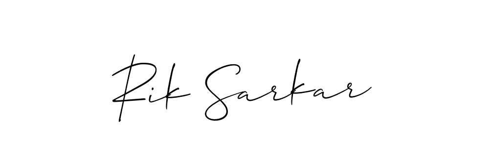 See photos of Rik Sarkar official signature by Spectra . Check more albums & portfolios. Read reviews & check more about Allison_Script font. Rik Sarkar signature style 2 images and pictures png