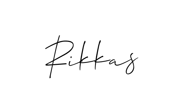 Here are the top 10 professional signature styles for the name Rikkas. These are the best autograph styles you can use for your name. Rikkas signature style 2 images and pictures png