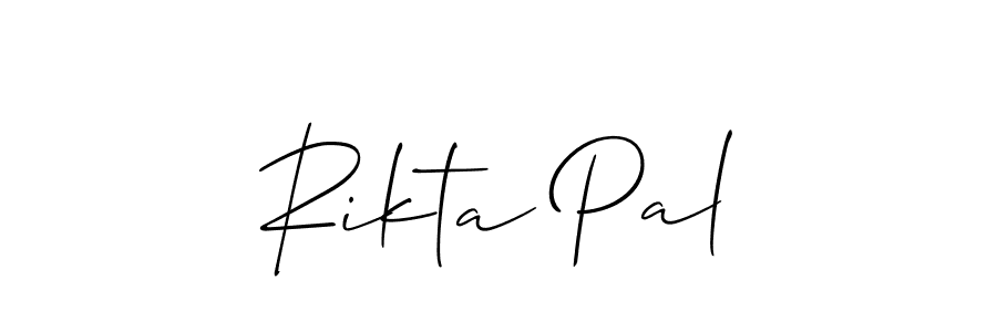 See photos of Rikta Pal official signature by Spectra . Check more albums & portfolios. Read reviews & check more about Allison_Script font. Rikta Pal signature style 2 images and pictures png