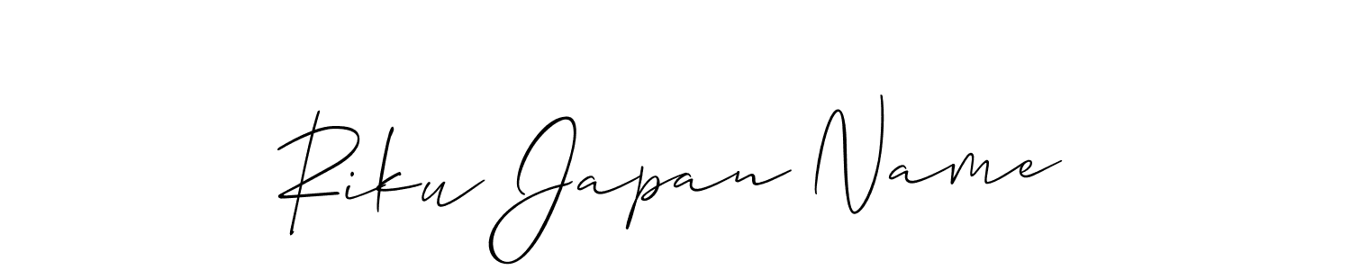 Riku Japan Name stylish signature style. Best Handwritten Sign (Allison_Script) for my name. Handwritten Signature Collection Ideas for my name Riku Japan Name. Riku Japan Name signature style 2 images and pictures png