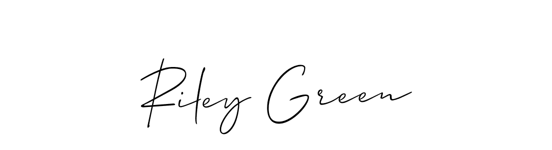 Also we have Riley Green name is the best signature style. Create professional handwritten signature collection using Allison_Script autograph style. Riley Green signature style 2 images and pictures png