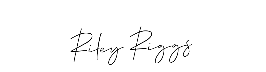 if you are searching for the best signature style for your name Riley Riggs. so please give up your signature search. here we have designed multiple signature styles  using Allison_Script. Riley Riggs signature style 2 images and pictures png