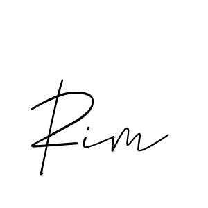 Best and Professional Signature Style for Rim. Allison_Script Best Signature Style Collection. Rim signature style 2 images and pictures png