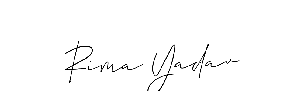 See photos of Rima Yadav official signature by Spectra . Check more albums & portfolios. Read reviews & check more about Allison_Script font. Rima Yadav signature style 2 images and pictures png