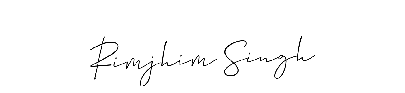 Best and Professional Signature Style for Rimjhim Singh. Allison_Script Best Signature Style Collection. Rimjhim Singh signature style 2 images and pictures png