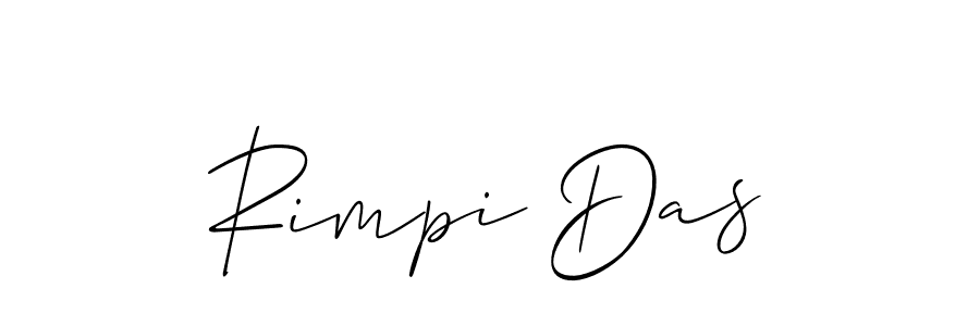You should practise on your own different ways (Allison_Script) to write your name (Rimpi Das) in signature. don't let someone else do it for you. Rimpi Das signature style 2 images and pictures png
