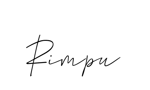 if you are searching for the best signature style for your name Rimpu. so please give up your signature search. here we have designed multiple signature styles  using Allison_Script. Rimpu signature style 2 images and pictures png