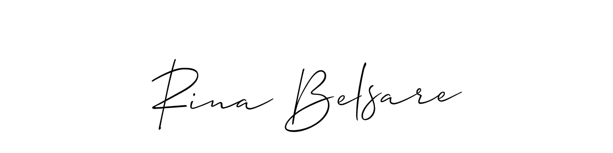Check out images of Autograph of Rina Belsare name. Actor Rina Belsare Signature Style. Allison_Script is a professional sign style online. Rina Belsare signature style 2 images and pictures png